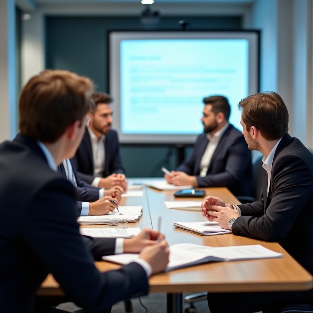 Team-Meeting bei WirtschaftsAudit